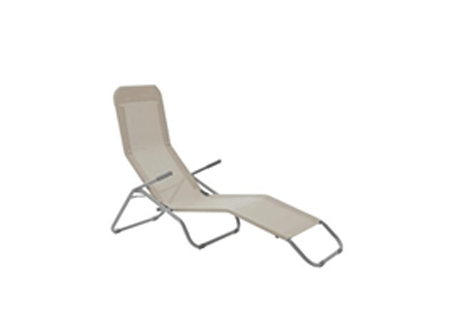 Sun Lounger 1Px Veia Origami 60%textilene 40%steel 60% H 104cmxL137cmxW61cm 2 Seating Positions