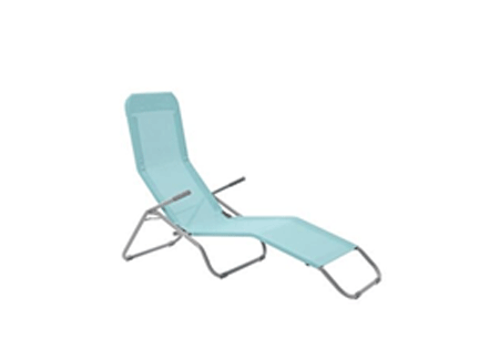 Sun Lounger 1Px Veia Origami 60%textilene 40%steel 60% H 104cmxL137cmxW61cm 2 Seating Positions
