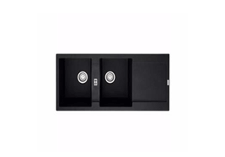FRANKE Maris MRG 621-116 double kitchen sink with drainer quartz / resin composite L116cm x W50cm