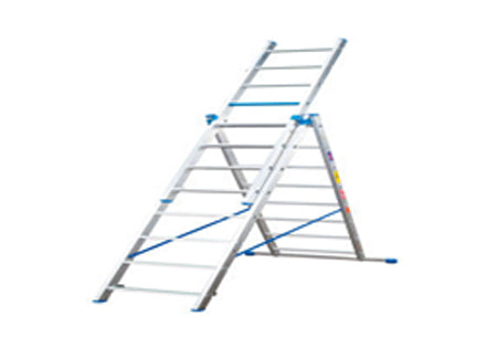 5 In 1 Ladder 7/15 Step Aluminium GRAVITY