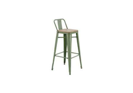 Bar Stool Oxford Steel Acacia