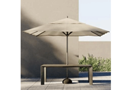 Base Under Table Umbrella 12 kg Recycled Rubber