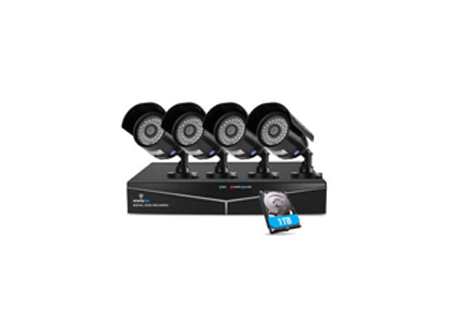 CCTV Camera 4Channel System SECURITYVUE HD