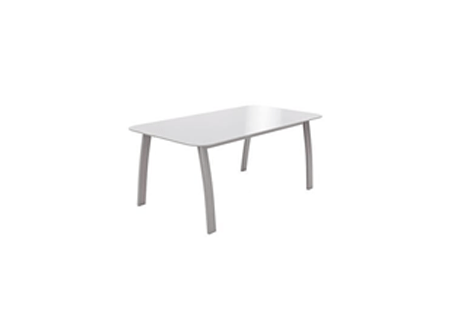 COFFEE TABLE 1PX ALMA STEEL + GLASS DARK GREY 85X45