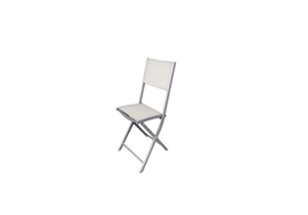 Chair Aluminium Chocolate