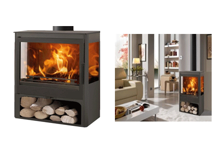 FIREPLACE ECODESIGN 3V CORAL PANDERO