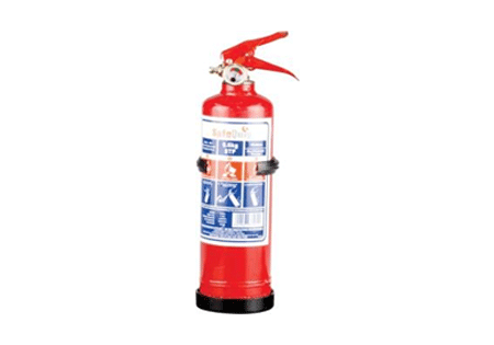 Fire extinguisher & brackets SAFE QUIP 0.06kg