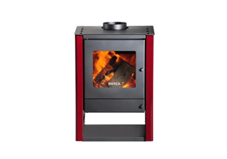 Fireplace MEGAMASTER Bosca Gold 380 Burgundy