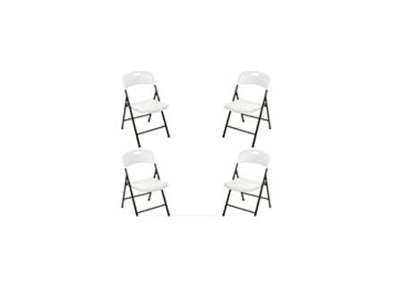 GX Heavy Duty Foldable Chairs - Set of 4