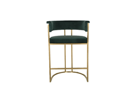 JOST BAR STOOL ORIGINAL STEEL GOLD SPRAY-BC-184