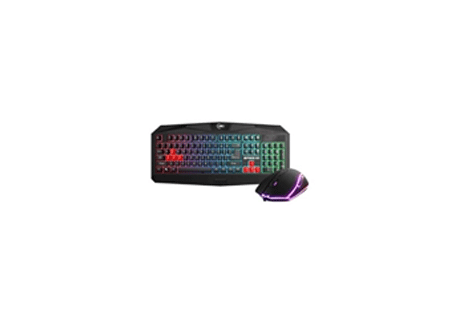 KWG Aries E1 2-in-1 combo, Multi-color backlight,Spill Resistant Design, Gaming Mouse Multi-color lighting 3200 DPI