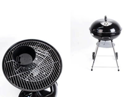 Kettle Charcoal Braai With Lid 58X64Cm
