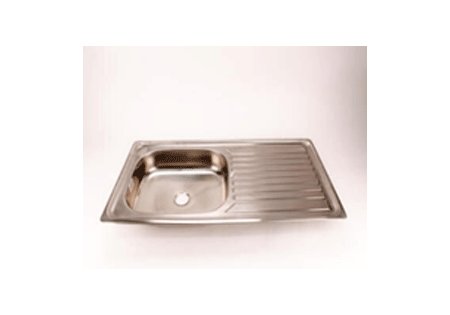 Kitchen Sink Single Bowl Single Drainer CAM AFRICA Stainless Steel 915Mm X460Mm Seb Excl 40Mm Dc915/1