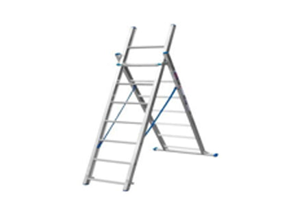 Ladder 3 in 1 Tri-Function 7 Step Aluminium GRAVITY