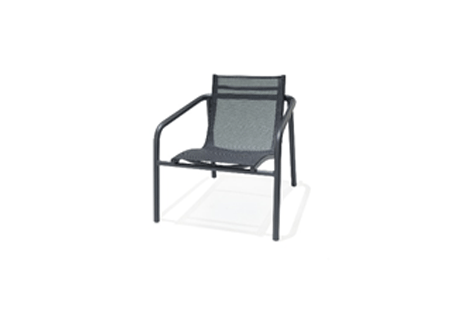 MON exteriors Skellig Lounger Chair Black