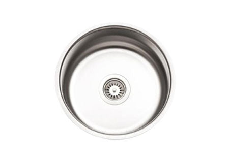 PARKER AS18 single kitchen sink stainless steel anti-scratch L42cm x W42cm