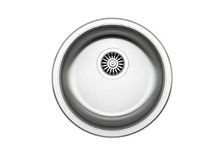 PARKER AS68 single kitchen sink stainless steel anti-scratch L43.5cm x W43.5cm