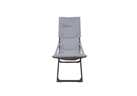 Patio Chair Relax Chair Marsella Steel Padded Taupe