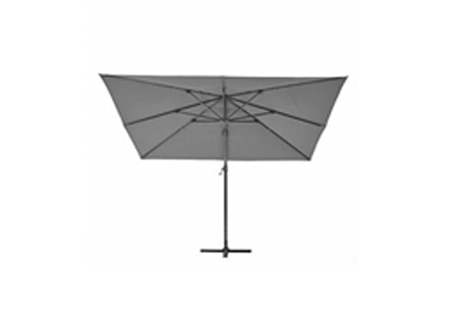 SIDE UMBRELLA AURA SQUARE GREY SHADOW