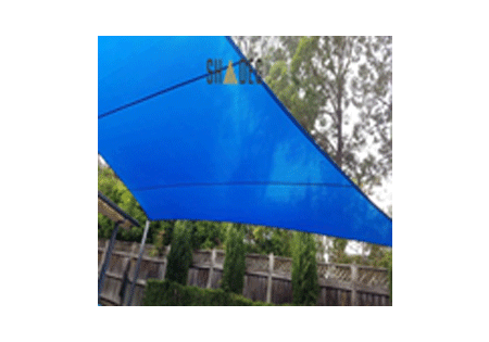 Shade Sail Blue Shadeg Ultrablock 325GSM 600cm ×500cm Rectangle