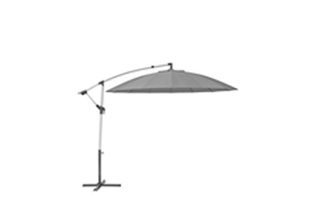 Side umbrella sinae NATERIAL D290cm round 200g aluminium