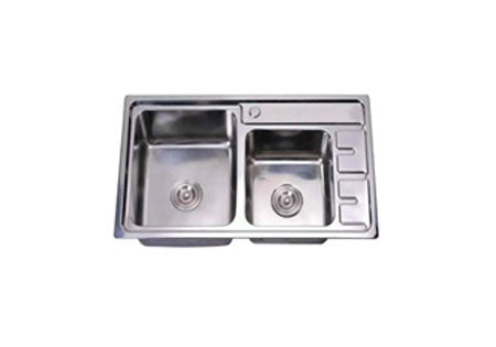 Sillago Proculo Double Bowl Steel Kitchen Sink