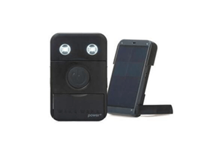 Solar Cellphone charger WAKA WAKA black with light