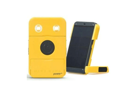 Solar charger WAKA WAKA yellow 5V