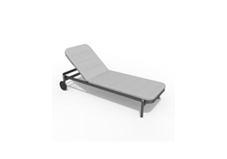 Sun Lounger Naterial Arena Dark Grey