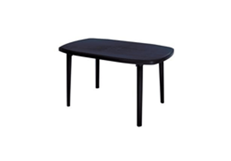 Table Ebony 140 cm Plastic