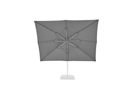 Capa de substituição de guarda-chuva retangular cinza escuro 280 cm X 390 cm NATERIAL