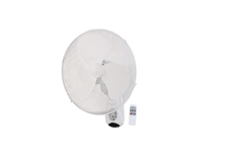 Wall Fan 45W 16 inch white includes remote Equation