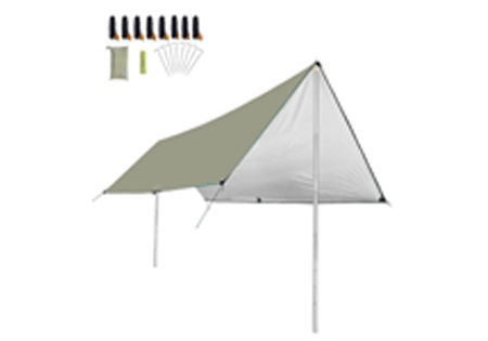 Waterproof Camping Shade Tent Tarp 3 x 4m